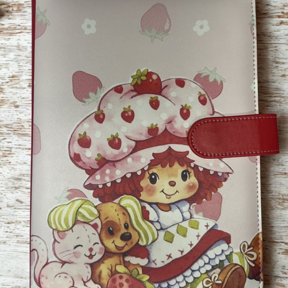 Strawberry Shortcake A5 Binder w/ matching paper